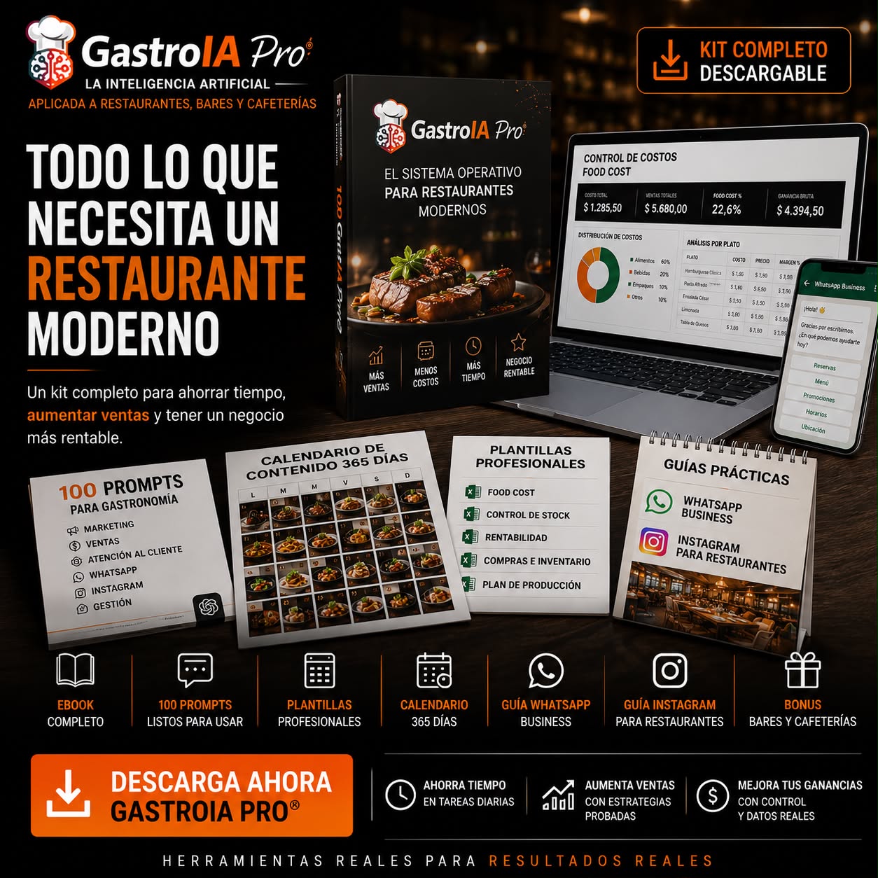 GastroIA Pro® — Kit Completo